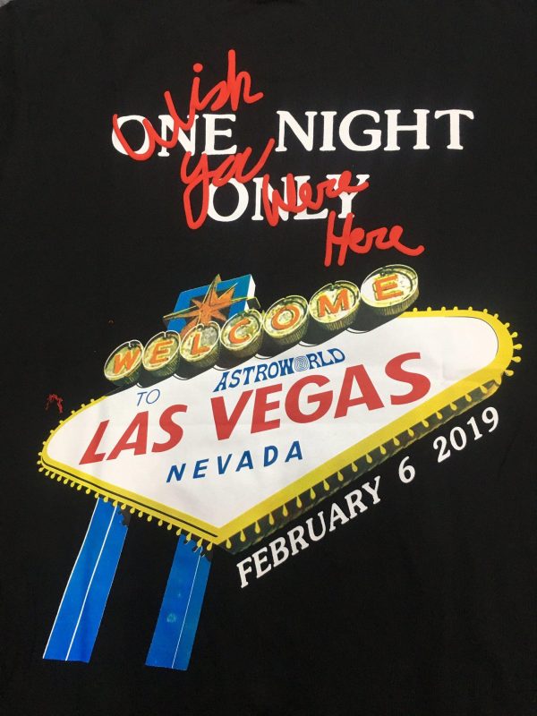 Astroworld Tour One Night Las Vegas T print