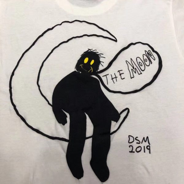 Astroworld DSM Moon shirt print
