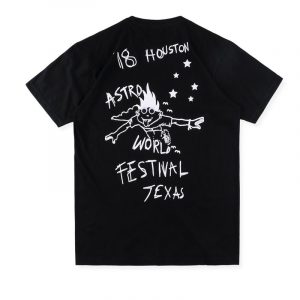 Look Mom I Can Fly shirt front Astroworld Festival edition