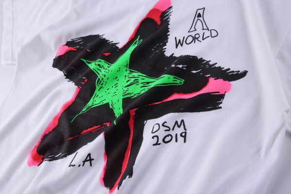 DSM Exclusive Star shirt Astroworld LA Capsule print
